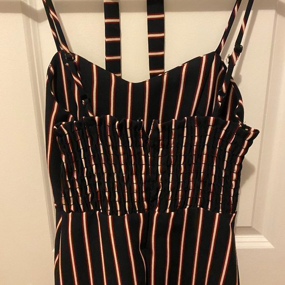 Jeu Illimite A-Line dress with matching sash/choker - Picture 3 of 4